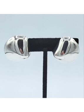 Tiffany & Co. Silver Earrings Clip On